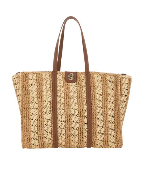 Borsa a spalla in paglia
